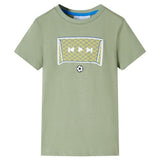 VidaXL Kindershirt 92 hellkhaki