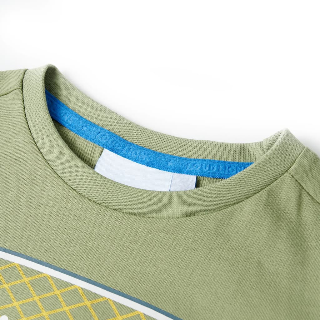 VidaXL Kinderhemd 104 helles Khaki