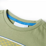 VidaXL Kinderhemd 128 helles Khaki