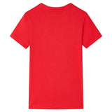 VidaXL Kindershirt 128 rot