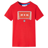 VidaXL Kindershirt 140 rot