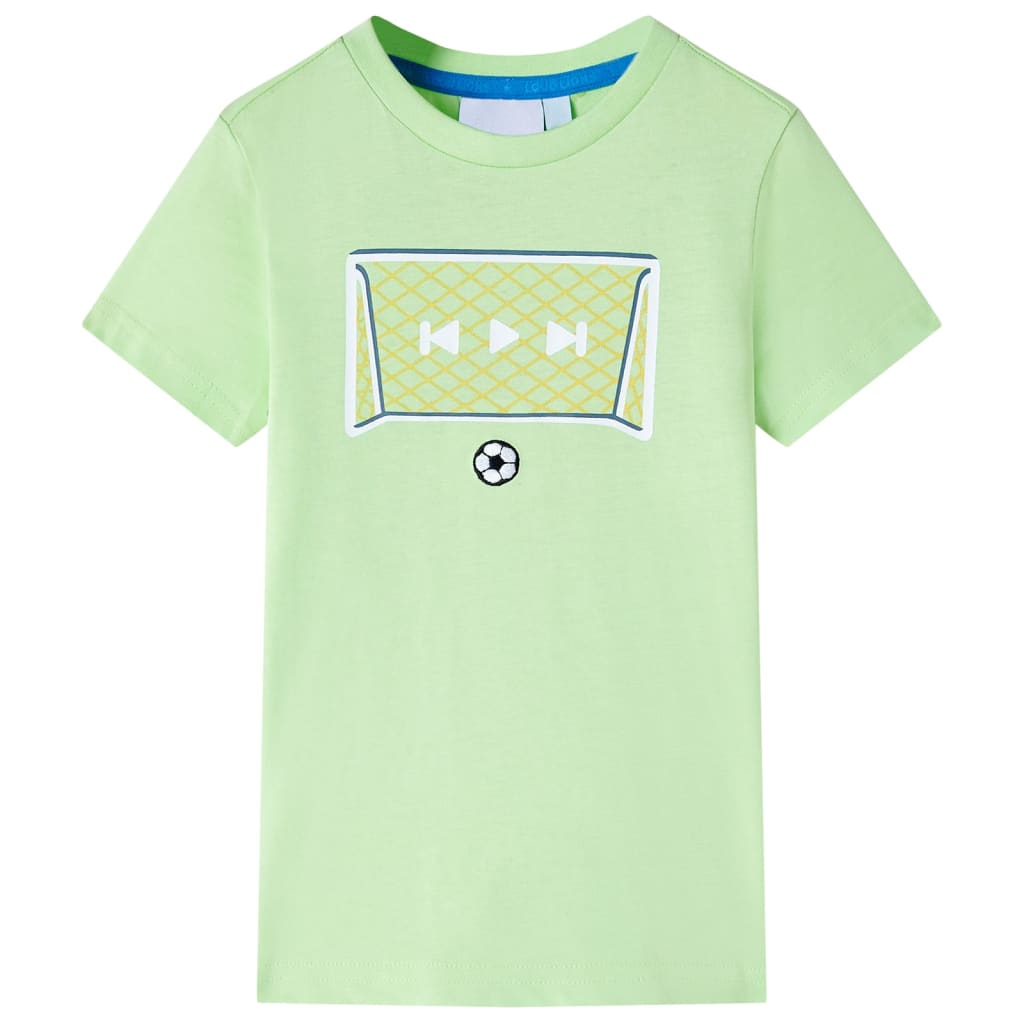 VidaXL Kindershirt 92 Limettengrün