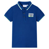VidaXL Kinderpoloshirt 104 dunkelblau