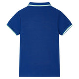 VidaXL Kinderpoloshirt 104 dunkelblau
