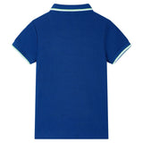 VidaXL Kinderpoloshirt 140 dunkelblau