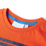 VidaXL Kindershirt 92 Dunkelorange