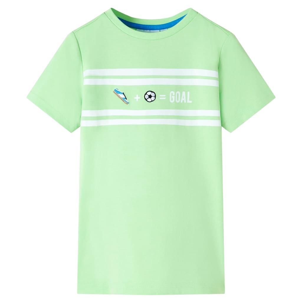 VidaXL Kindershirt 92 neongrün