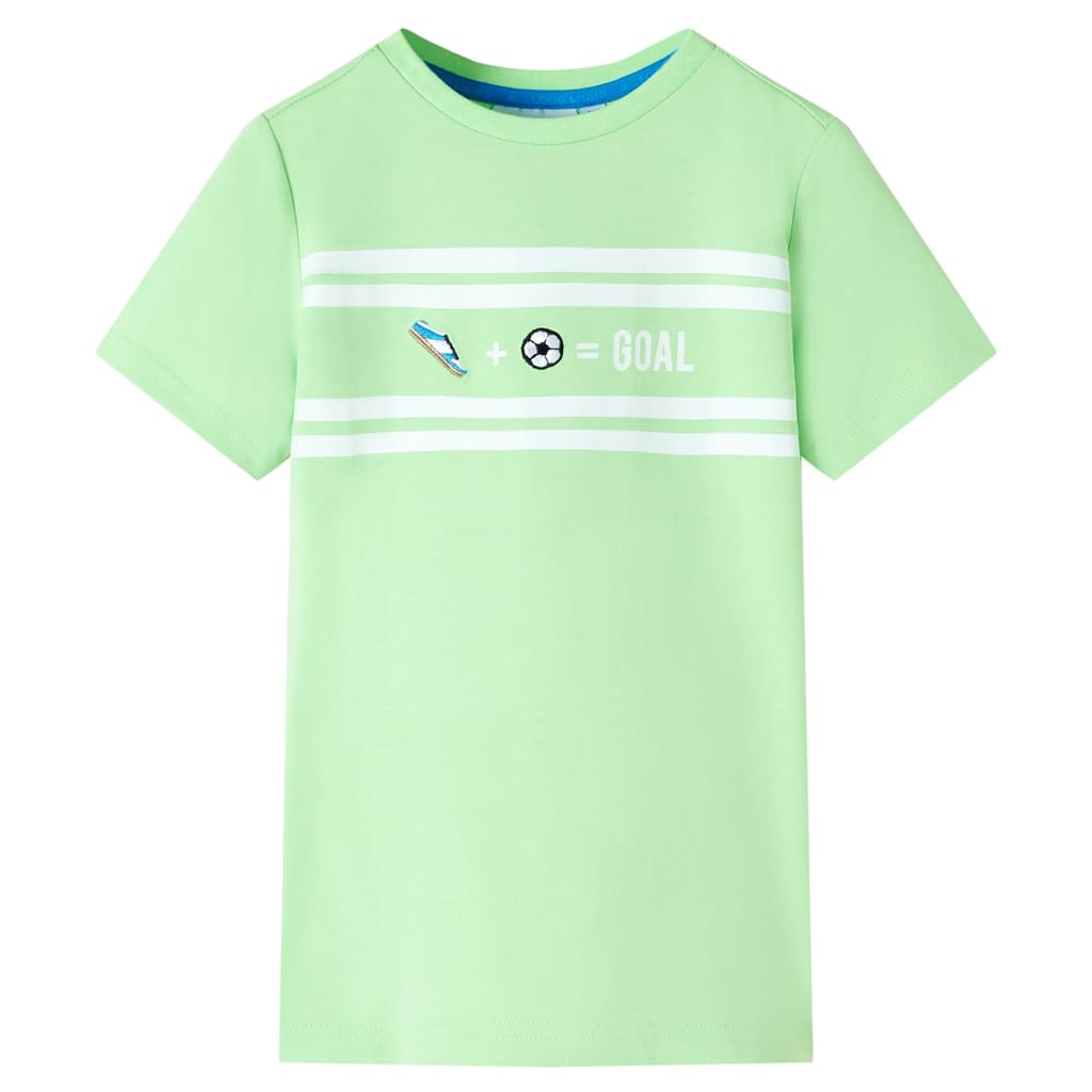 VidaXL Kindershirt 104 neongrün