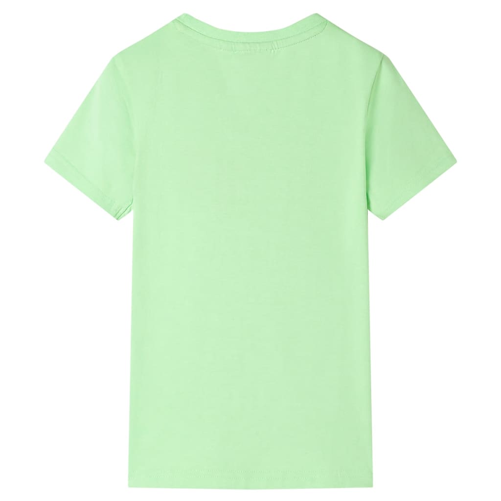 VidaXL Kindershirt 116 neongrün