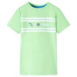 VidaXL Kindershirt 140 neongrün