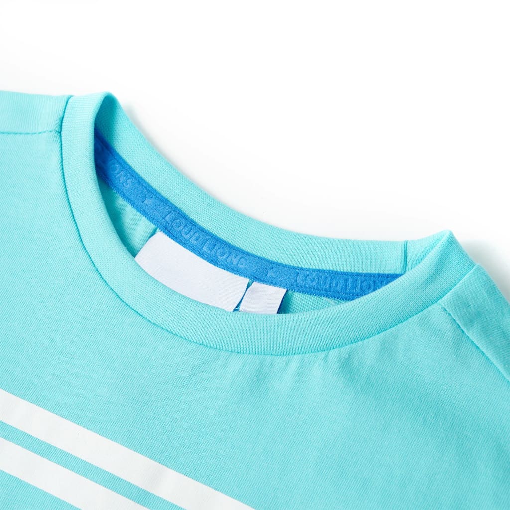 VidaXL Kindershirt 92 Meerblau