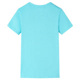 VidaXL Kinderhemd 128 Meeresblau