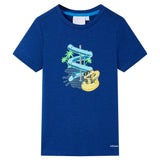 VidaXL Kindershirt 104 dunkelblau