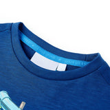 VidaXL Kindershirt 140 dunkelblau
