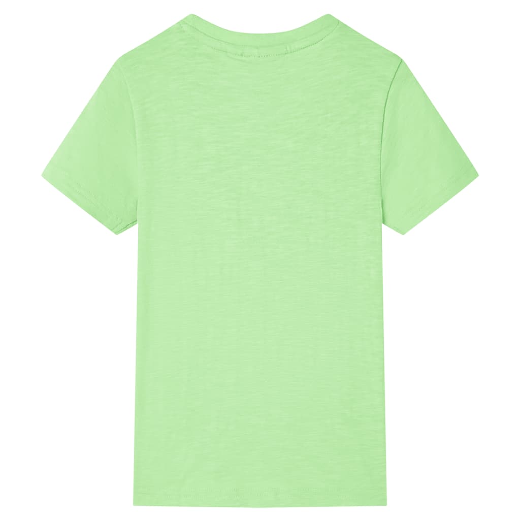 VidaXL Kindershirt 92 neongrün