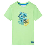 VidaXL Kindershirt 140 neongrün
