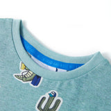 VidaXL Kindershirt 104 hellgrün gemischt
