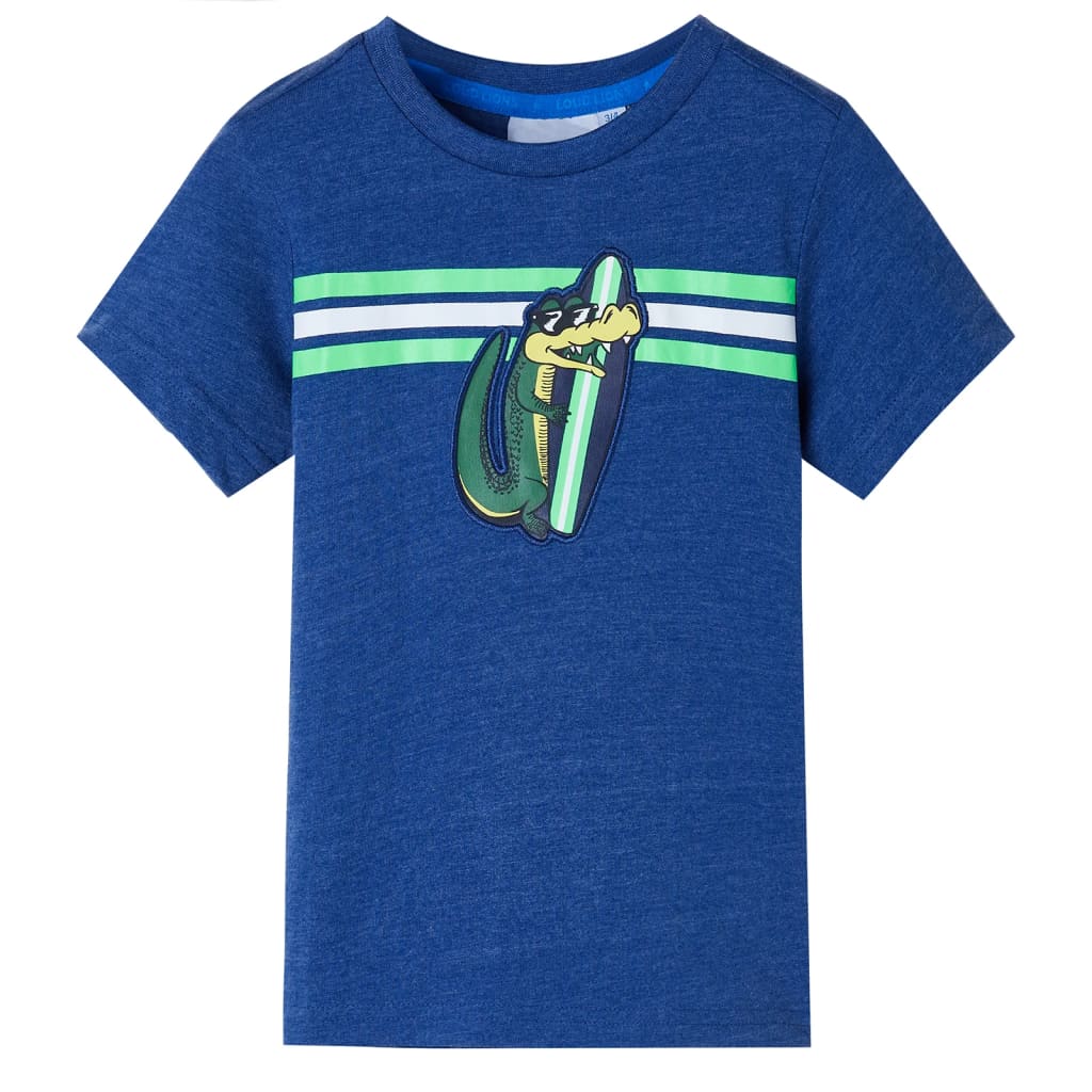 VidaXL Kindershirt 92 dunkelblau gemischt