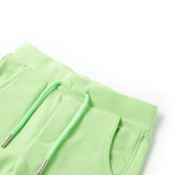 VidaXL Kindershorts 92 fluoreszierendes Grün