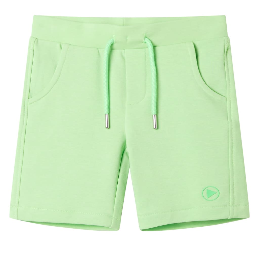 VidaXL Kindershorts 104 fluoreszierendes Grün
