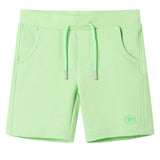 VidaXL Kindershorts 104 fluoreszierendes Grün