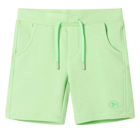VidaXL Kindershorts 128 fluoreszierendes Grün