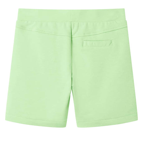 VidaXL Kindershorts 128 fluoreszierendes Grün