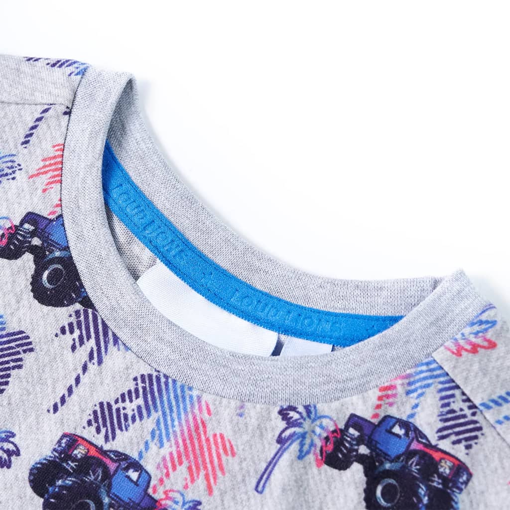 VidaXL Kindershirt 116 grau gemischt