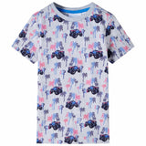 VidaXL Kindershirt 128 grau gemischt