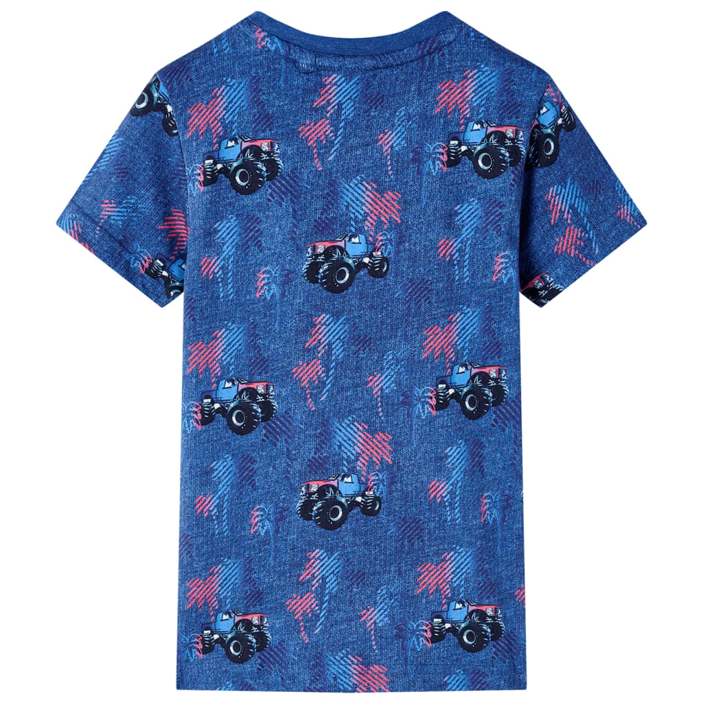 VidaXL Kindershirt 92 dunkelblau gemischt