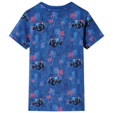 VidaXL Kindershirt 92 dunkelblau gemischt