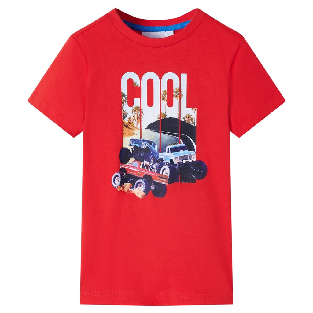 VidaXL Kindershirt 128 rot