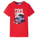 VidaXL Kindershirt 128 rot