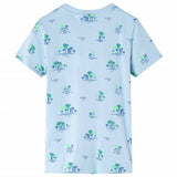 VidaXL Kindershirt 128 Hellblau