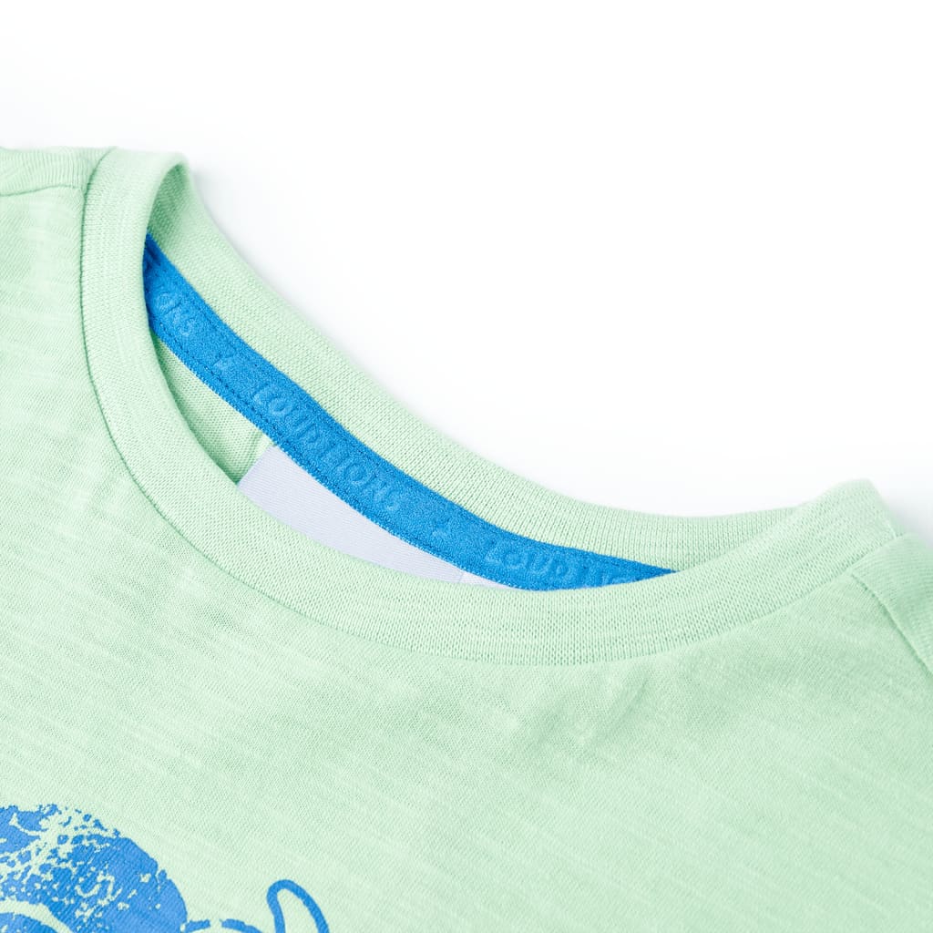 VidaXL Kindershirt 128 hellgrün