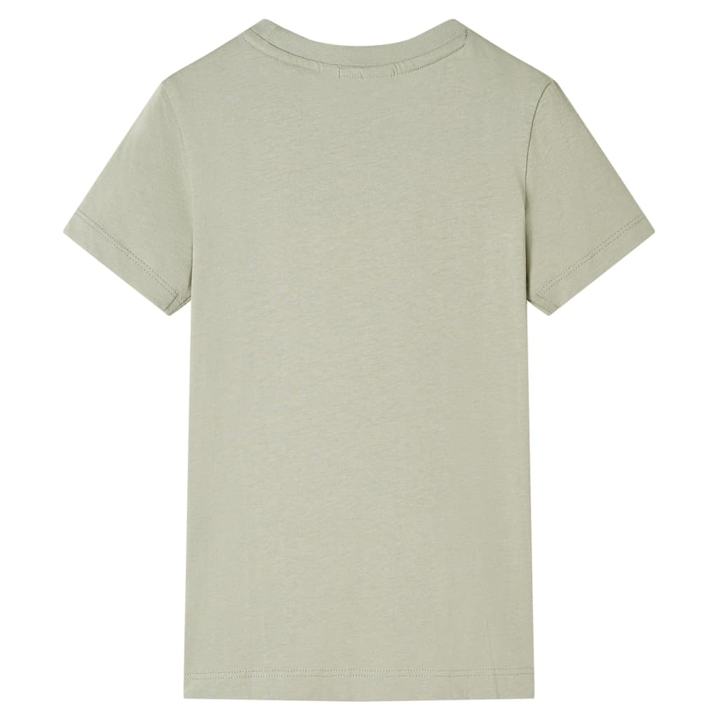 VidaXL Kindershirt 92 hellkhaki