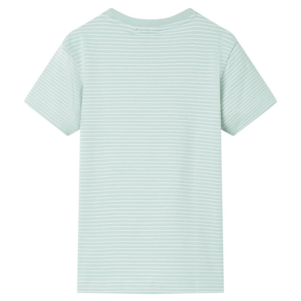 VidaXL Kindershirt mit Streifen 92 hellmint