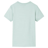 VidaXL Kindershirt mit Streifen 92 hellmint