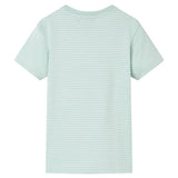 VidaXL Kindershirt mit Streifen 116 hellmint