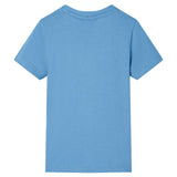 VidaXL Kindershirt 140 Mittelblau