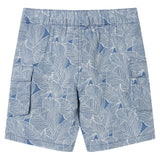 VidaXL Kindershorts mit Kordelzug 104 dunkelblau