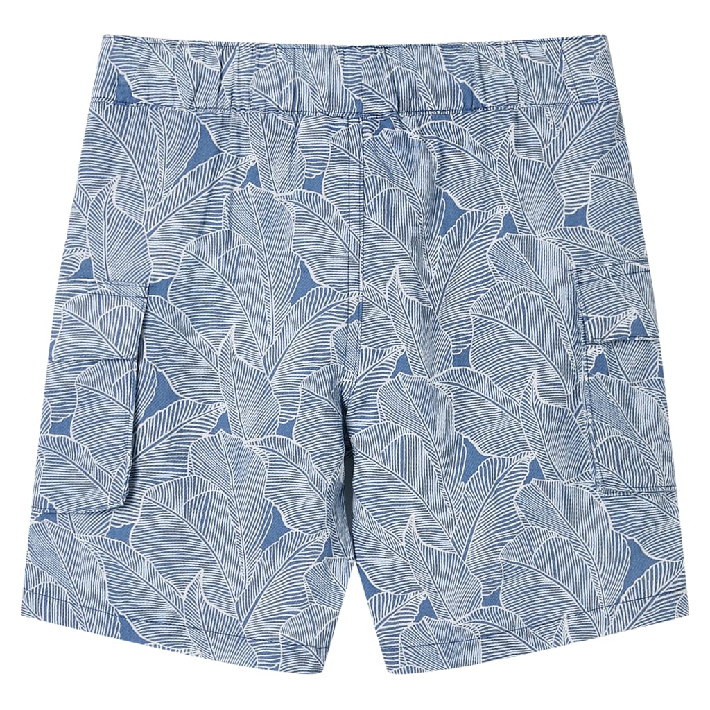 VidaXL Kindershorts mit Kordelzug 116 dunkelblau
