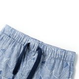 VidaXL Kindershorts mit Kordelzug 140 dunkelblau