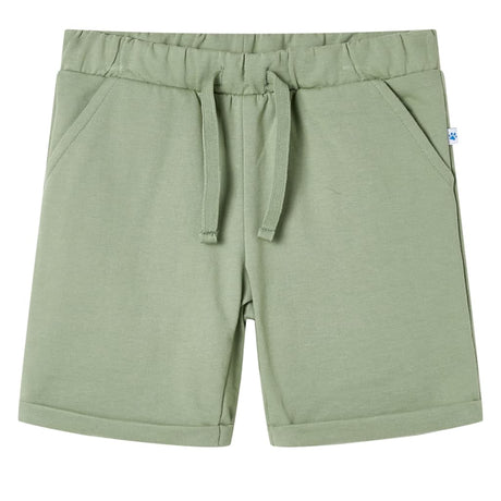 VidaXL Kindershorts mit Kordelzug 92 Hellkhaki