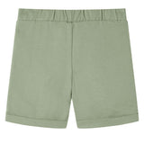 VidaXL Kindershorts mit Kordelzug 92 Hellkhaki