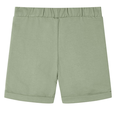 VidaXL Kindershorts mit Kordelzug 92 Hellkhaki