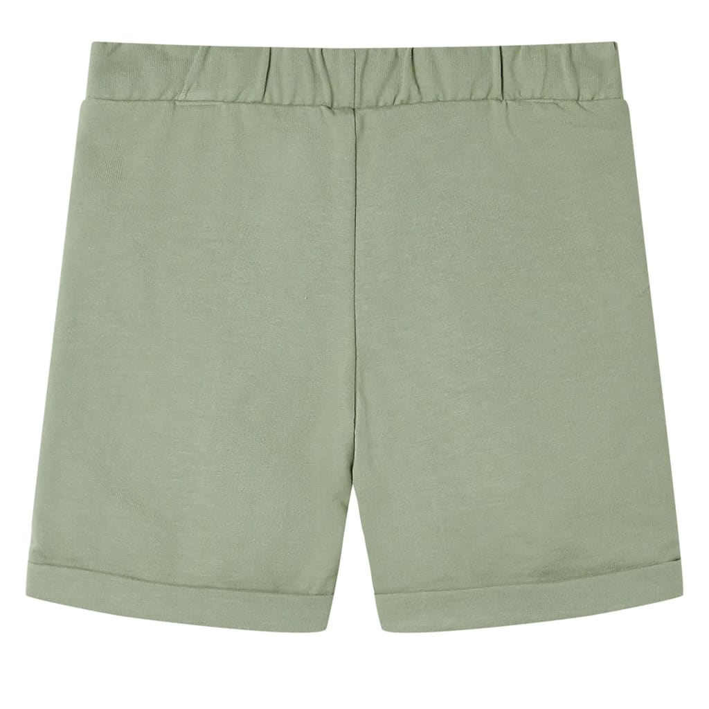VidaXL Kindershorts mit Kordelzug 140 helles Khaki