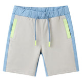 VidaXL Kindershorts mit Kordelzug 104 Blau