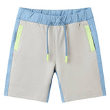 VidaXL Kindershorts mit Kordelzug 116 Blau