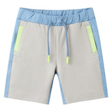 VidaXL Kindershorts mit Kordelzug 128 Blau